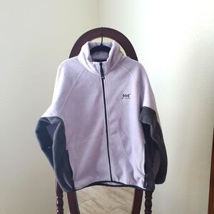 Helly Hansen Colorblock Fleece Zip Jacket Size Large